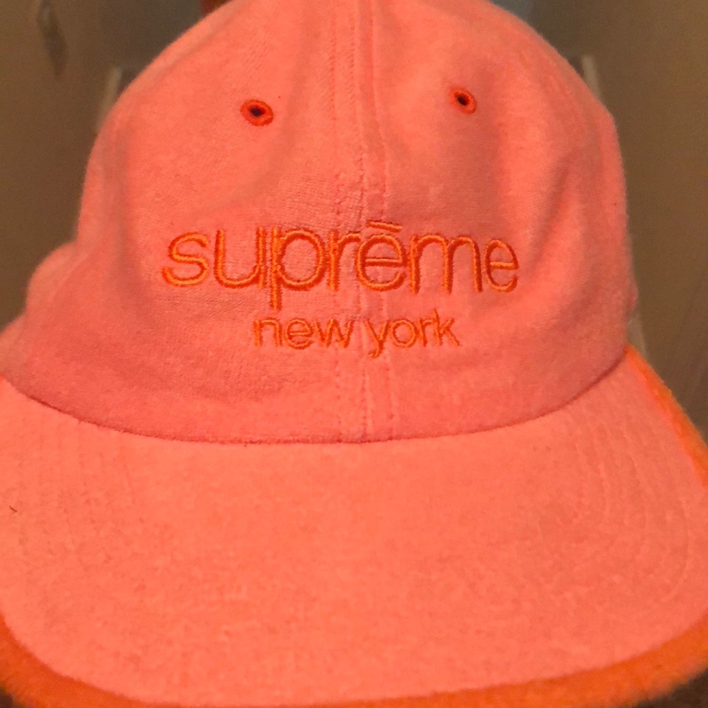 Authentic terry cloth supreme hat
